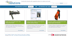 Desktop Screenshot of cpwrconstructionsolutions.org