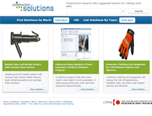 Tablet Screenshot of cpwrconstructionsolutions.org